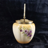 Thumbnail for Antique Crown Devon Ware Jar cookie 1912-1930s    S.F. & Co. Stoke-on-Trent  13