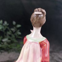 Thumbnail for Doulton Royal Porcelain victorian lady Figurine Flower of Love signed 9