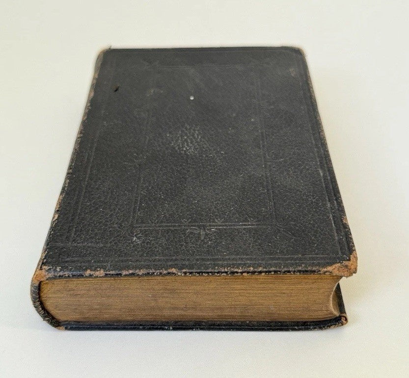 Holy Miniature Bible Leather Bound British & Foreign Bible Society Antique 18720