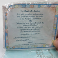 Thumbnail for Cherished Teddies Ella Love Grows 156329 Watering Can Bear Boxed 1995 kids decor3