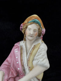 Thumbnail for Victorian 19th c Antique Staffordshire Style Figurines Grapes & Harvester couple5