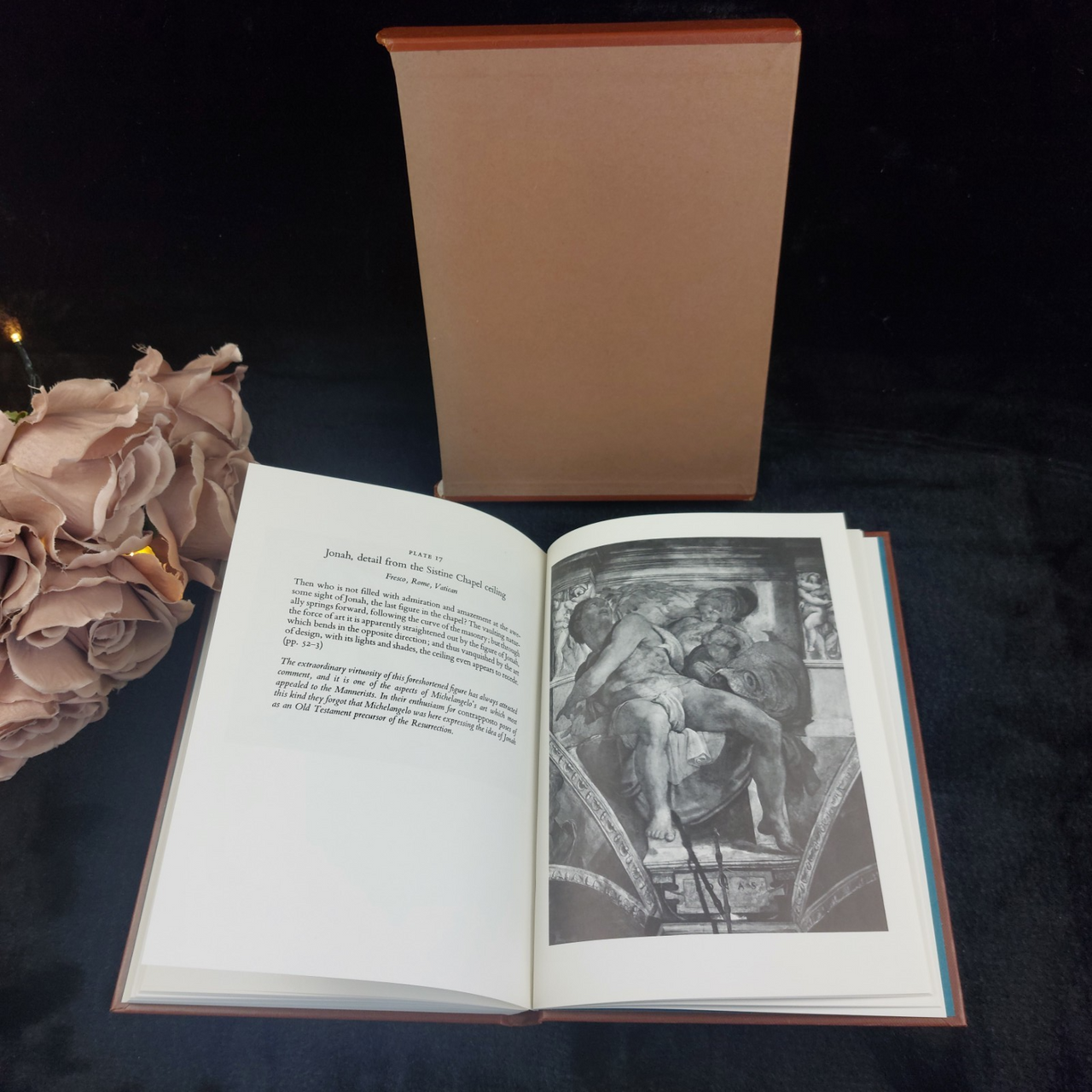 Folio Society Life of Michelangelo VasariLeather Gilt Biography Art Good  1971 3