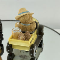 Thumbnail for Cherished Teddies 2000 Figurines Ernestine Regina & Bert Busy Bee Graduation Car7