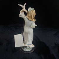 Thumbnail for Giuseppe Armani Joy Figurine 1999 Florence Tag Signed by artst see finger .17