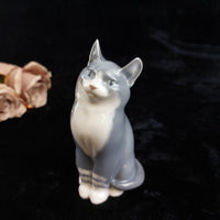 Thumbnail for Royal Copenhagen porcelain Cat Figurine Exquisite 1956 collectable gift decor13