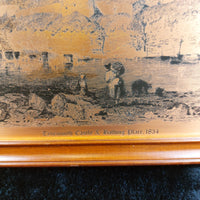 Thumbnail for Copper Engraving Art Tynemouth Castle & Bathing Place7