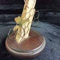 Thumbnail for Fine Border Arts Wren on Post RB9 1990 Figurine Scotland Hand Made Bird Sculptur7