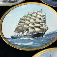 Thumbnail for Mint Franklin Great Ships Set of 6 Plates Golden Age of Sail by Derek Gardner18