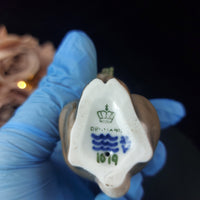 Thumbnail for Royal Copenhagen Figurine Bunny Rabbit White Brown Denmark Porcelain 1019 Gloss6