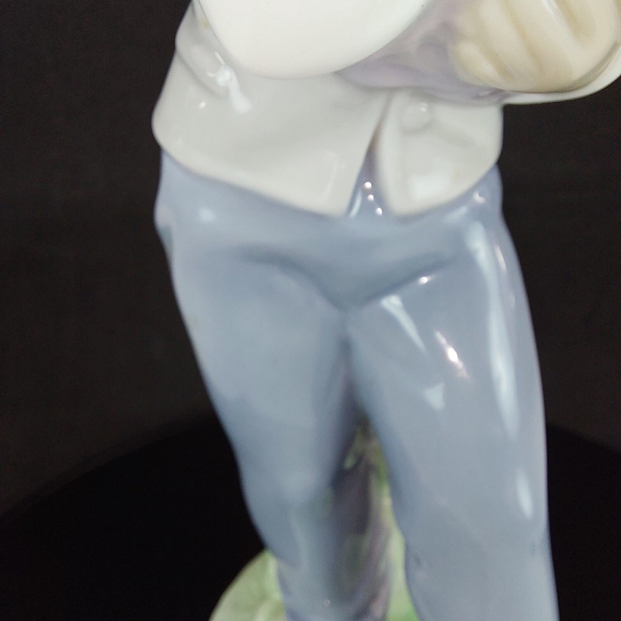 Lladró Nao Buddies' 'Best Porcelain Figurine - Boy & Puppy, 7¾ Inches.18