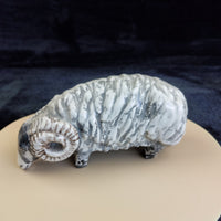 Thumbnail for Animal Collectible Sculpture Porcelain Ram Figurine Rustic Farmhouse Decor China2