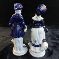 Thumbnail for Style Dresden Figurine Pair 8.5