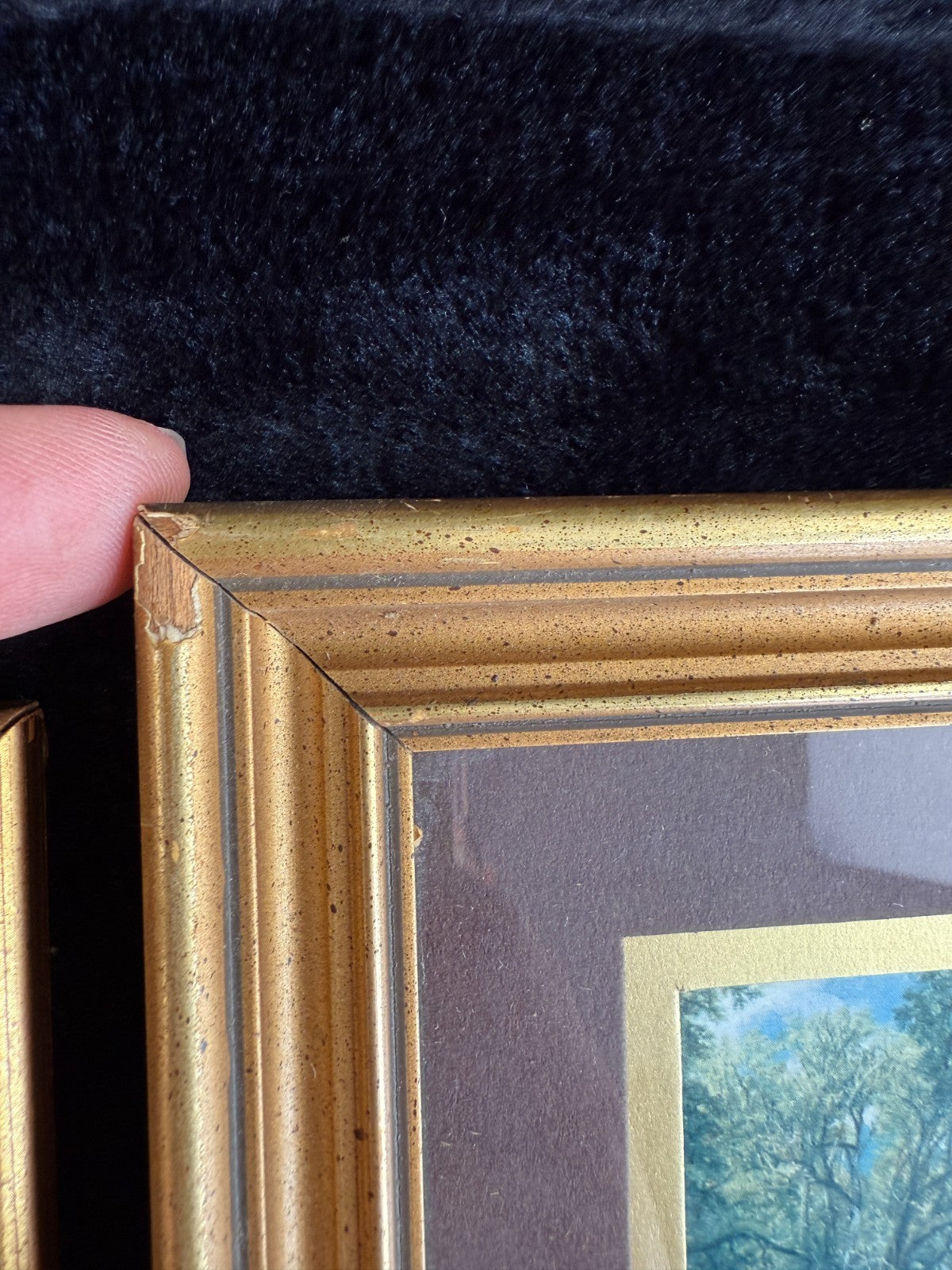 A Collection of Classic Art: Vintage Constable Prints Landscape & frame Set of 513