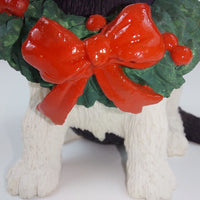 Thumbnail for Tom Rubel Deer Silver Christmas Dog Figurine Collectible - xmas dog decor 19907