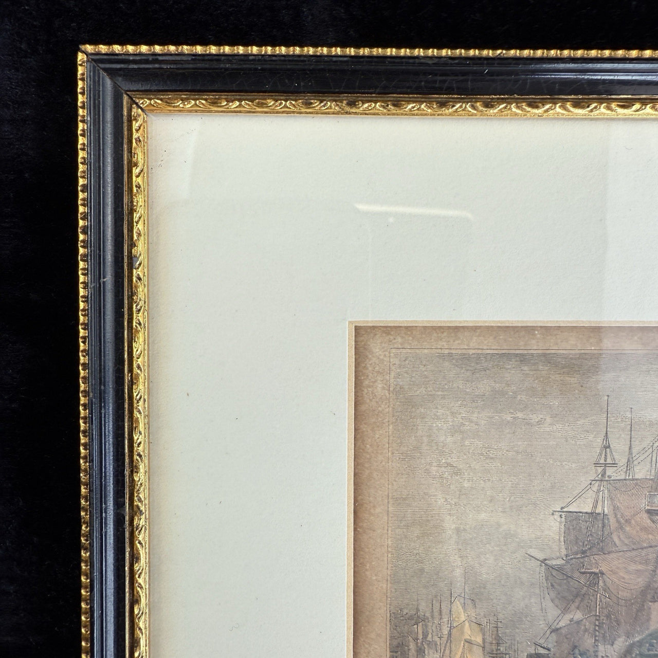 Antique c.1830 Hand-Coloured Engraving Print Bristol Harbour Lambert & Collard15