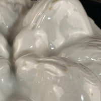 Thumbnail for Wedgwood Semi Porcelain Blossom Jelly Mould Victorian White England chipped8