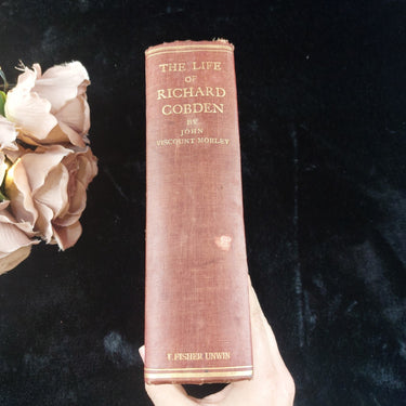  The Life of Richard Cobden by John Viscount Morley   1920  Edition antique book1