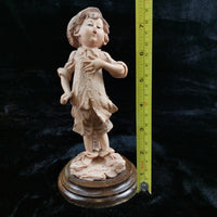 Thumbnail for Giuseppe Armani Singing Boy Figurine  1980s Italian Porcelain library ornoment16