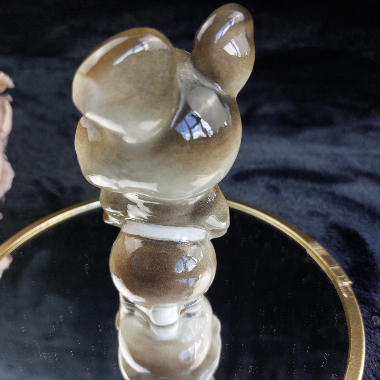 Vintage Misha USSR 1980 Moscow Olympic Bear Porcelain Figurine Statue 4.5" Rare5