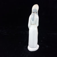 Thumbnail for Porcelanas Penatal Figurine Woman with Goose from Segovia, Spain bookcase figure9