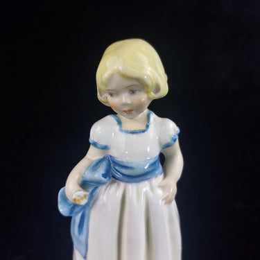 Royal Worcester Monday’s Child Figurine – Acceptable, slightly crack Porcelain1