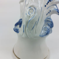 Thumbnail for Vintage Capodimonte Lady in Blue Porcelain -Figurine Italian Italy Large.13.5