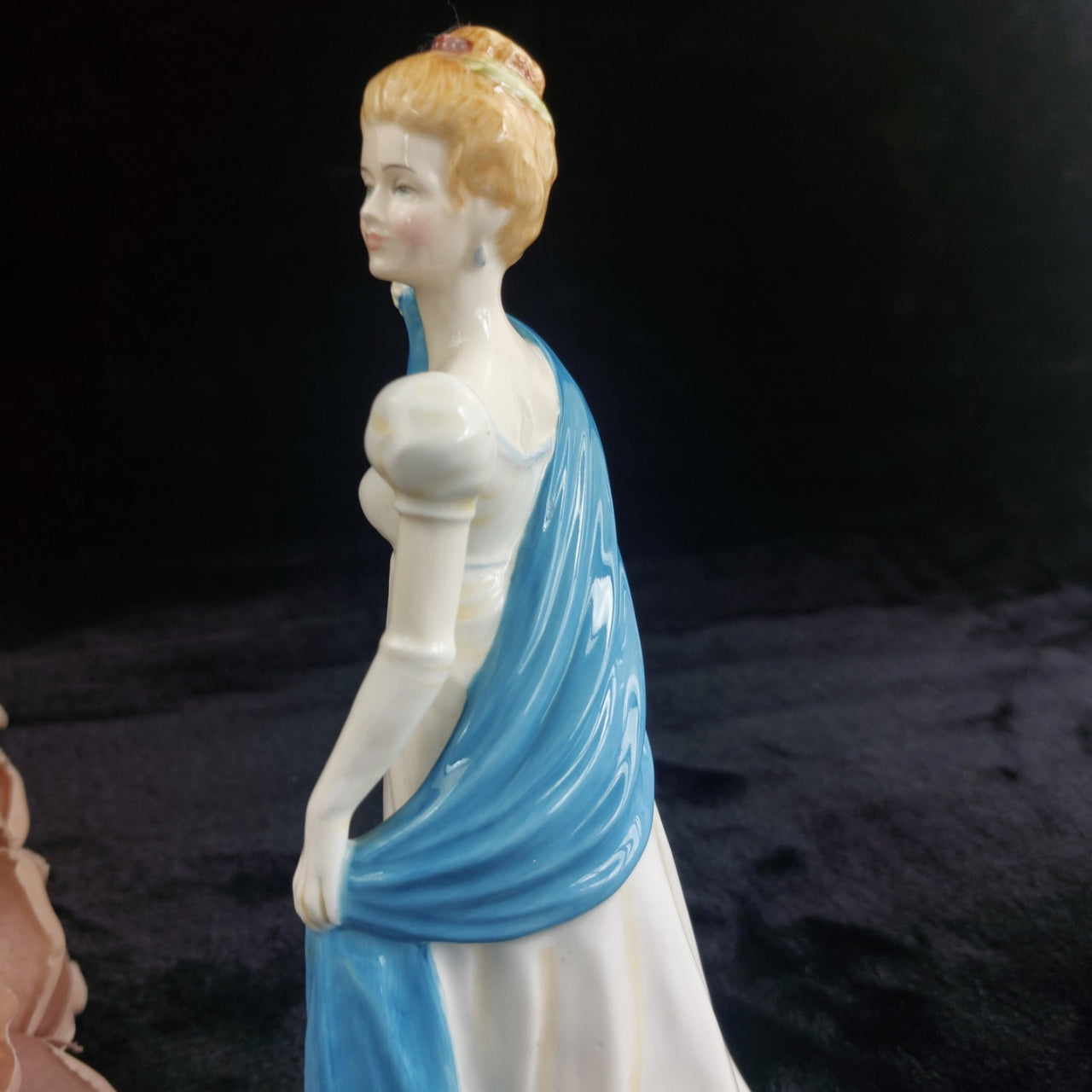 Francesca Art porcelain  1978  Emma FigurineStaffordshire 8.5".5