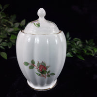 Thumbnail for Aynsley porcelain Wild Tudor 2 set of Lidded Jar & Candle Holder Bone China Made12