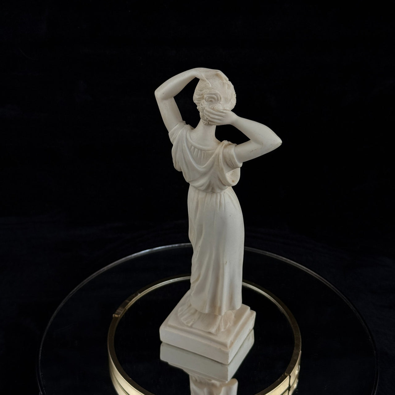 Classical Greek Style Female Figurine gift 22cm Resin Venus Ivory Look Sculpture16