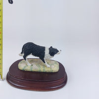 Thumbnail for Leonardo Collection Border Collie Dog Figurine 3.25 Collectable 1993 Resin, Wood12