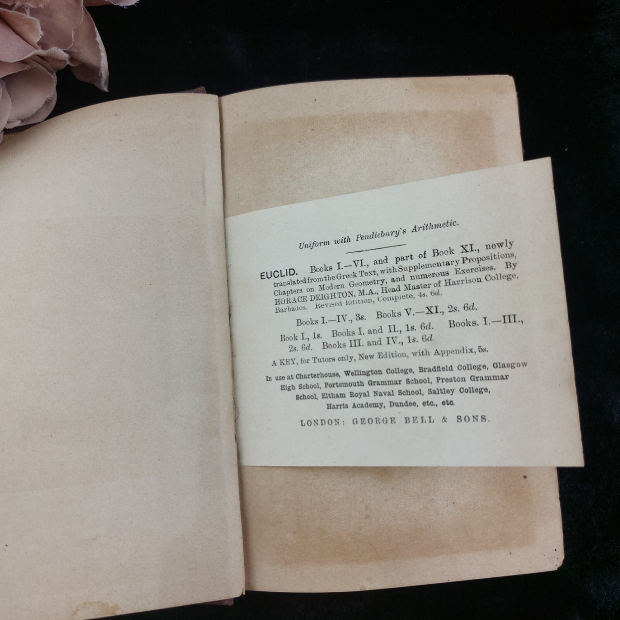 14th Pendlebury's Arithmetic book 1901 Advanced Decimals Victorian Mathematics8