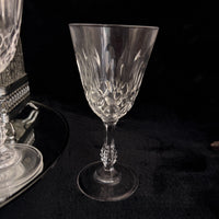Thumbnail for Vintage Cut Crystal Glassware & Spice Jar Set Elegant Tableware 5 Glasses & Jar13