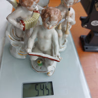 Thumbnail for Carl Scheidig Gräfenthal Antique German Porcelain Cherub Musician Figurines Set18