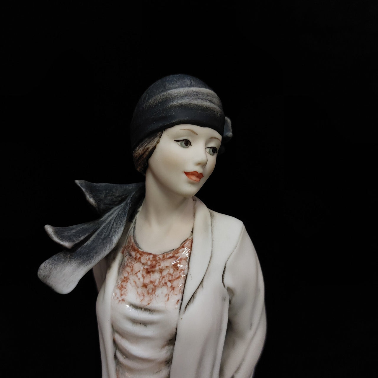 Florence Armani Colette Figurine –13" 0433P Style Flapper With Bo1