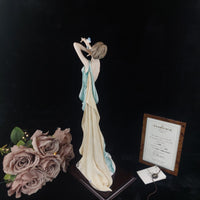 Thumbnail for Florence Armani lady figurine Wings of Beauty Box & COA Limited Edition lux deco5