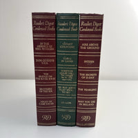 Thumbnail for Reader’s Digest De Luxe 3 Book Set 1967-1968 Classic Green & Burgundy Editions0
