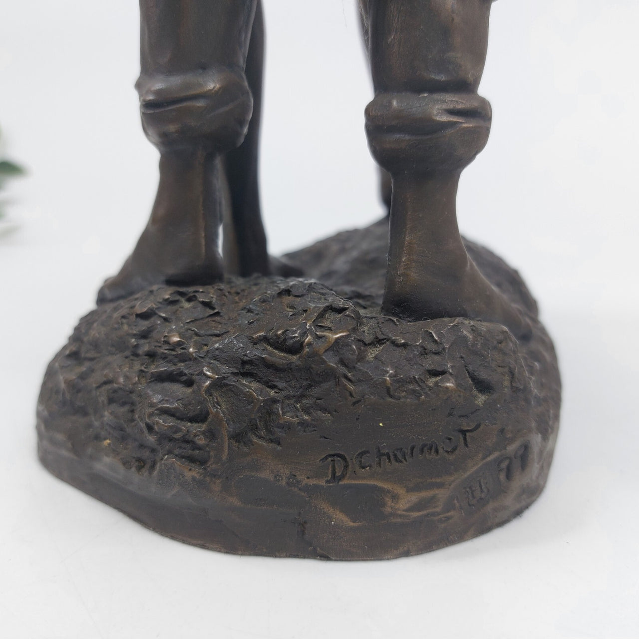 Rare "Careless Heredities Whisper" Figurine 2.74 kg - 13.75" Cold Cast Bronze9