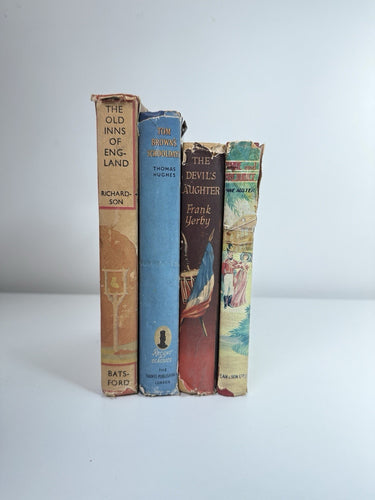 Vintage Book Set 1942–1955 Austen Yerby Hughes Richardson Regent Classics decor1