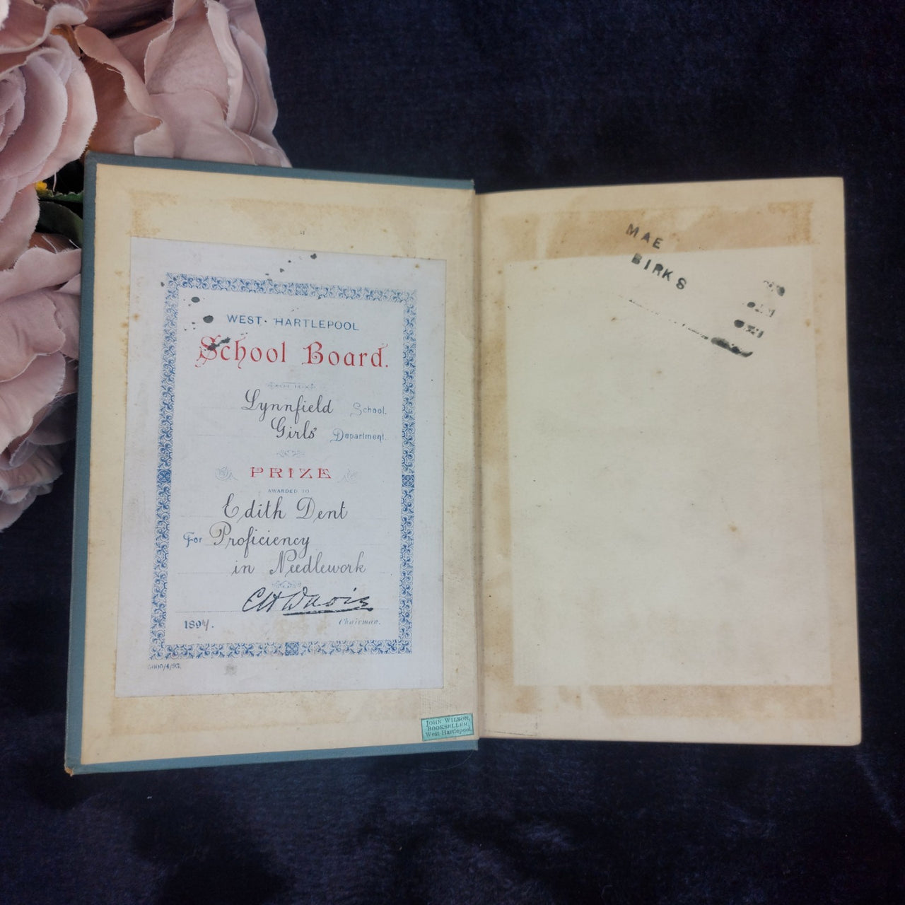 T. Nelson Joy's Jubilee  1898  Book Acceptable Worn Victorian Cover Floral Art4