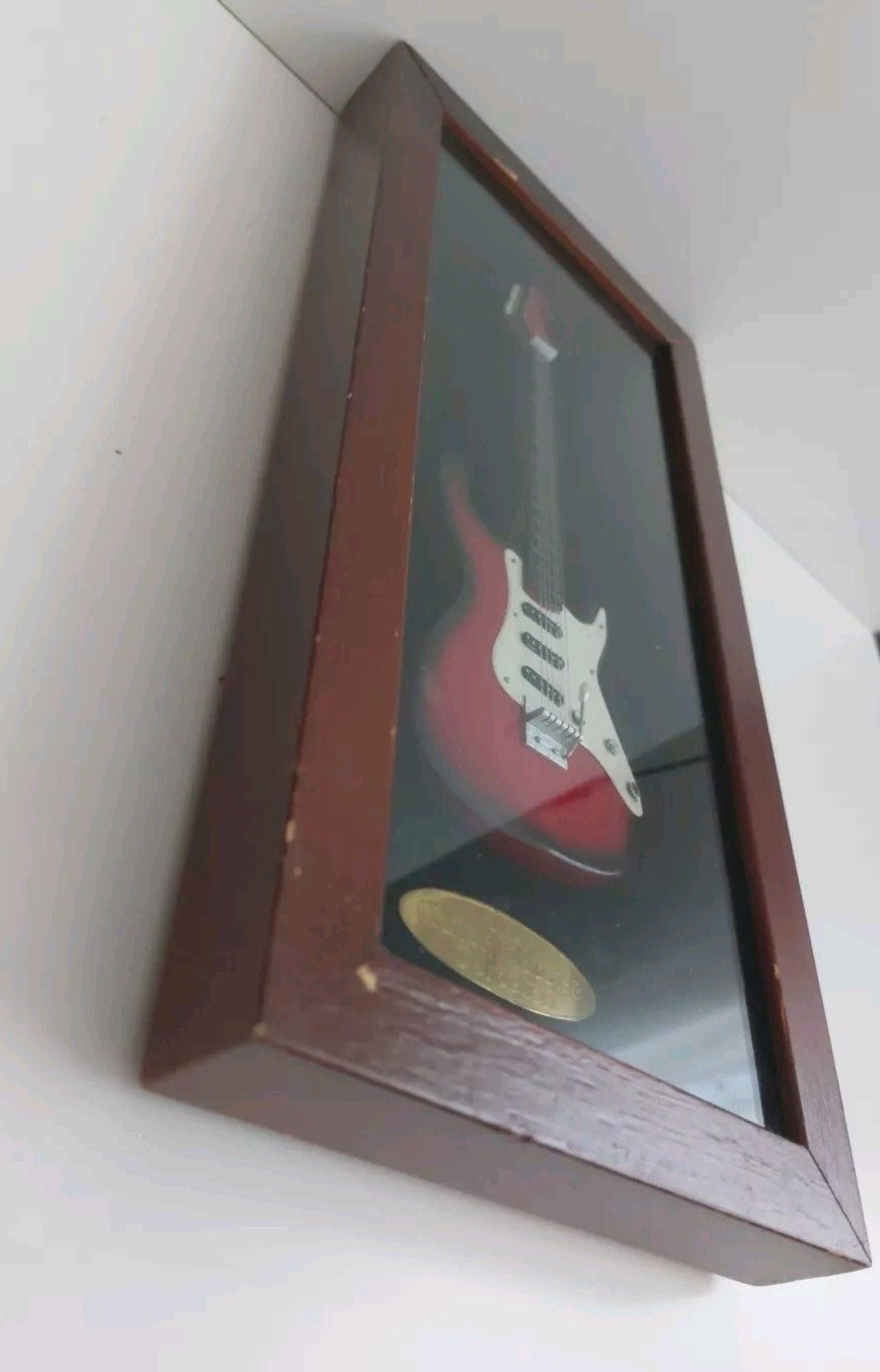 Wooden Frame with Guitar Model, Classics Collection 13"x 6.3" x1.2" object frame5