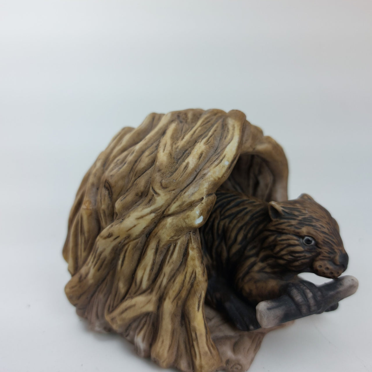 1984 Woodland Franklin Beaver 3" Jacqueline Smith Porcelain Collectible Figurine10