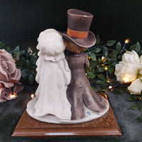 Thumbnail for Vintage 1982 Giuseppe Armani Florence Italy Bride and Groom Figurine Statue.3