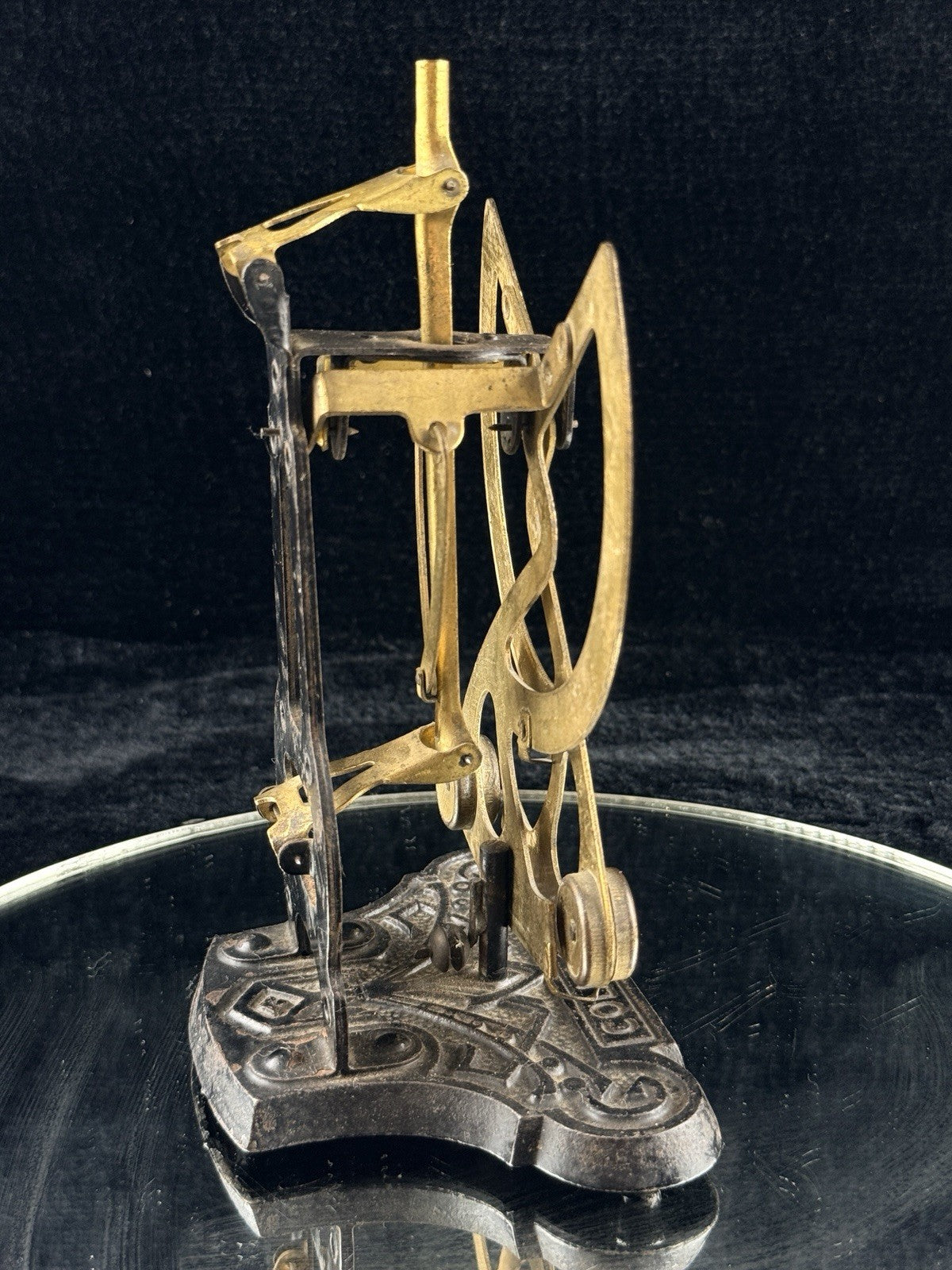 Columbus Antique Scale Postal Germany 1906 Brass & Cast Iron Balance Weighing12