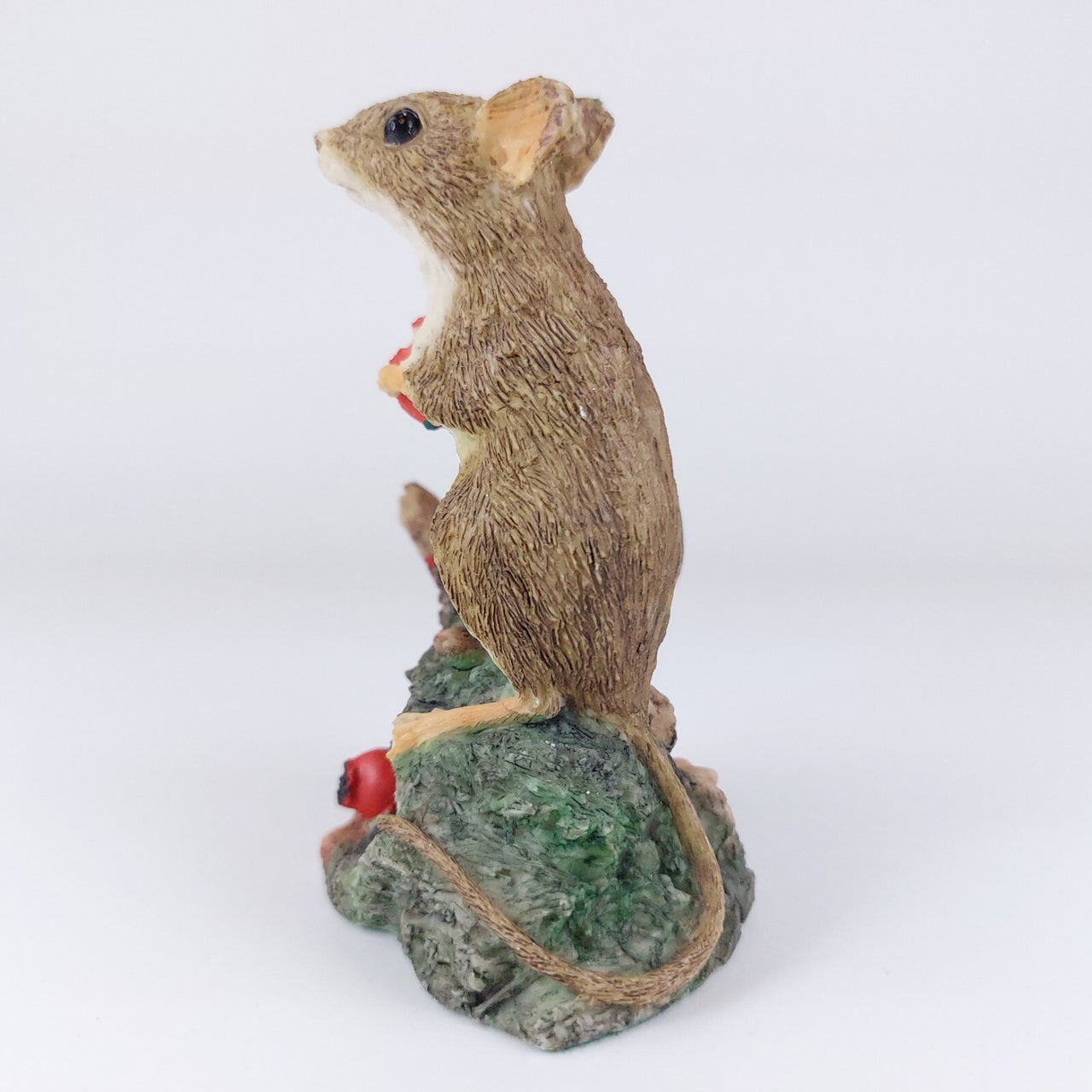 Crown Staffordshire Art Fine -, Collectible Hand Painted Mouse Figurine Resin3