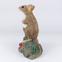 Thumbnail for Crown Staffordshire Art Fine -, Collectible Hand Painted Mouse Figurine Resin3