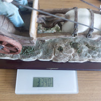 Thumbnail for Large signed Juliana Collection 2000 Horse Carriage Figurine size see Handmade23