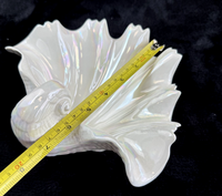 Thumbnail for Vintage 1953 Royal Worcester Bone China Iridescent Shell Figurine/Dish  Model G5