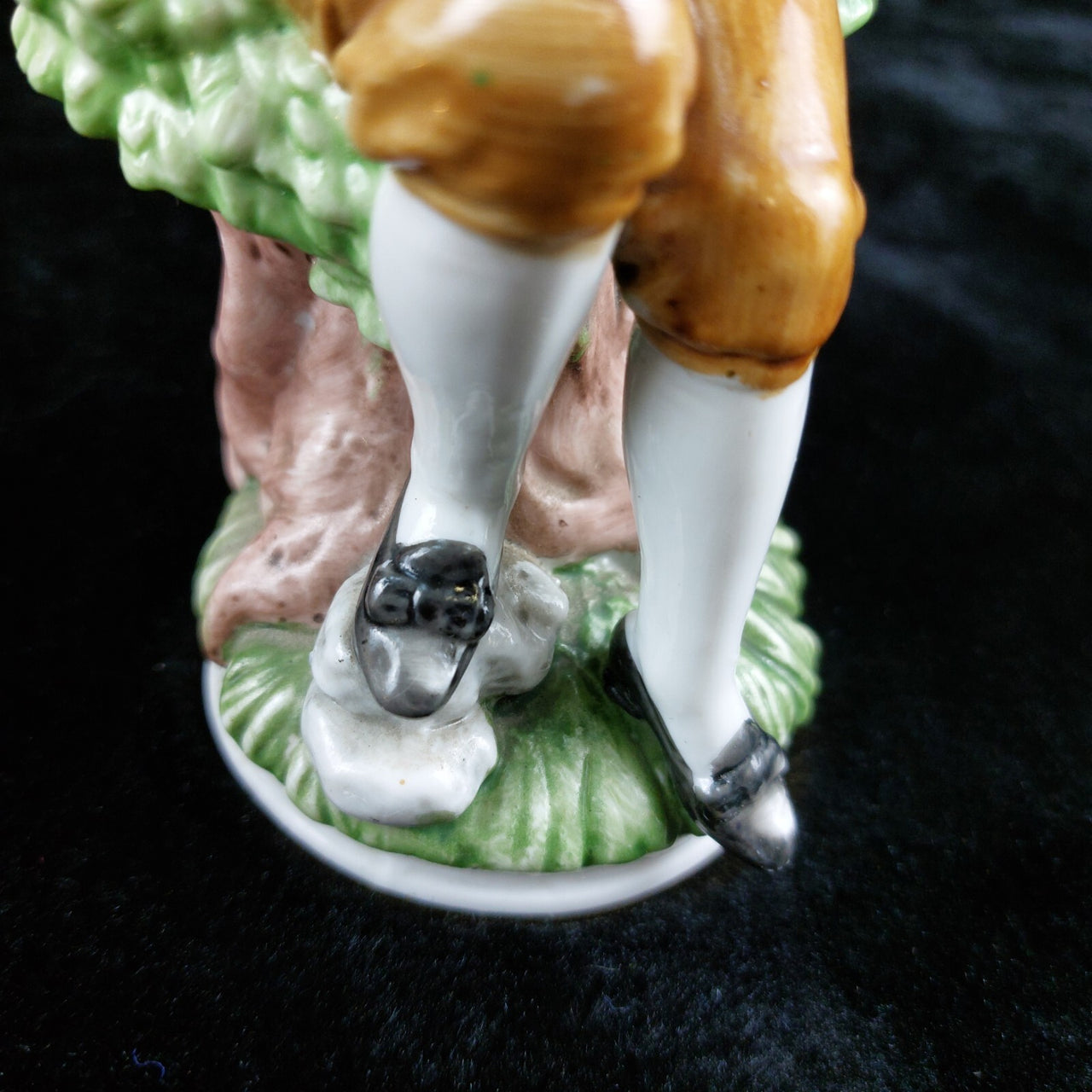 Antique Carl Scheidig Figurine Gentleman with Dove - Porcelain Type 1906-19406