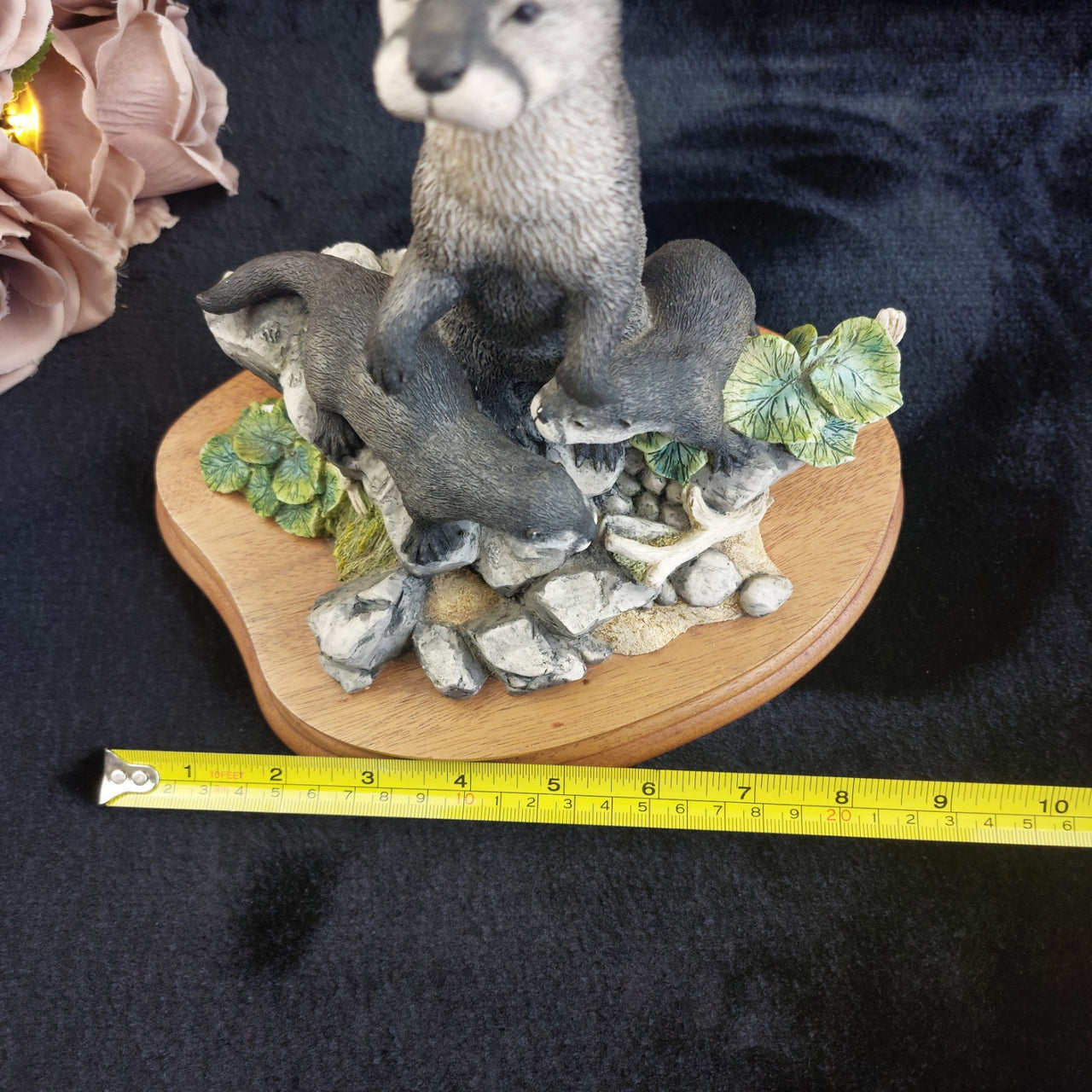 Border Fine Arts 752/3000 River View Family Otter R.T. Roberts B0195 LE Figurine11