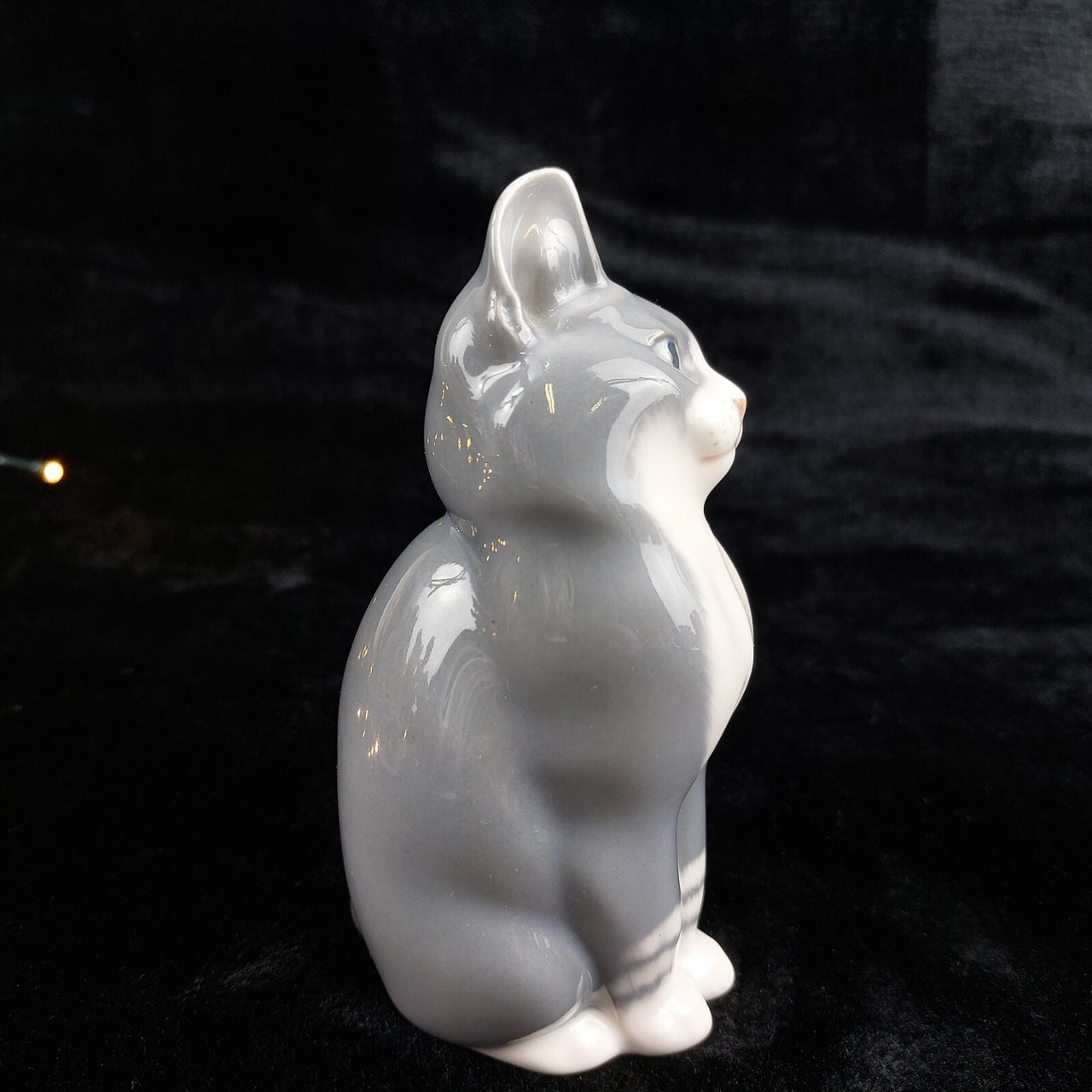 Royal Copenhagen porcelain Cat Figurine Exquisite 1956 collectable gift decor11
